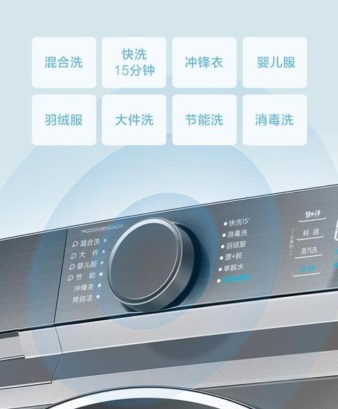 美的洗衣机节能模式