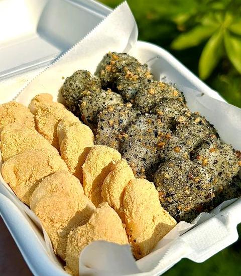 用糯米粉直接做糍粑