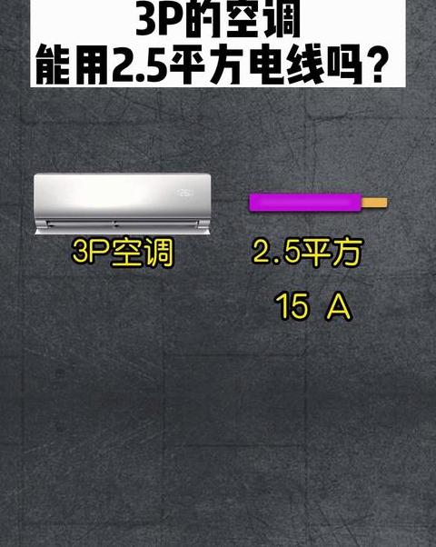 2.5平方铜线可以带动2匹空调吗
