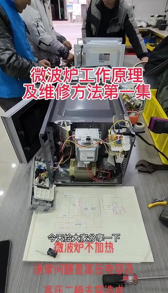海尔微波炉拆解