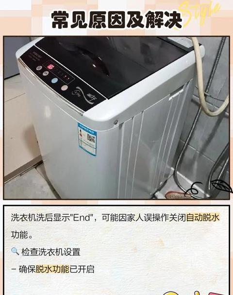 海尔滚筒洗衣机报end