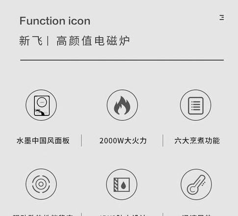 新飞电磁炉说明书